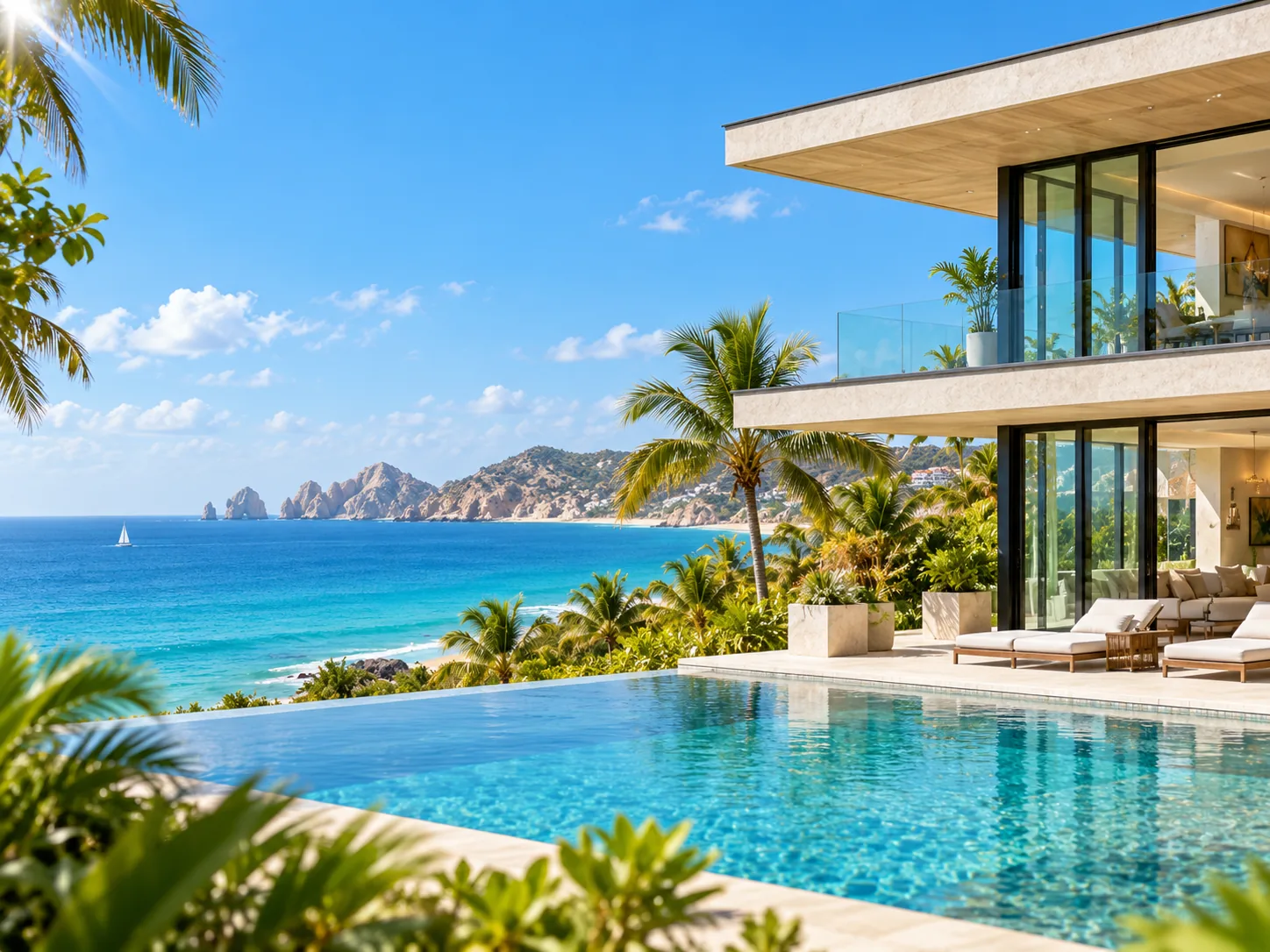 Desarrollo residencial frente al mar
