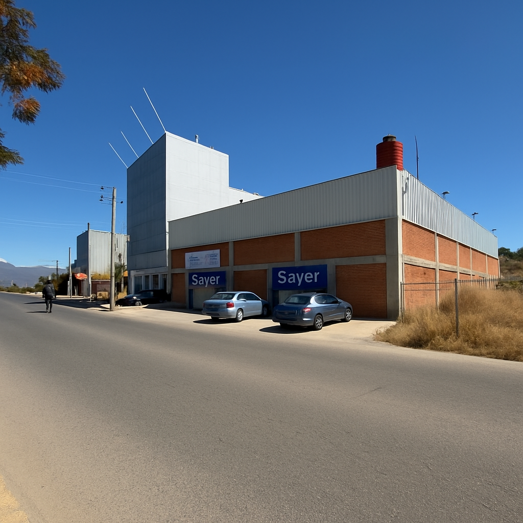BODEGA EN CUILAPAM DE 940 M2 A ORILLA DE CARRETERA