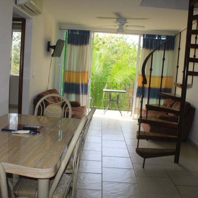 DEPARTAMENTO EN HUATULCO. A 10 MINUTOS DE LA PLAYA CAMINANDO