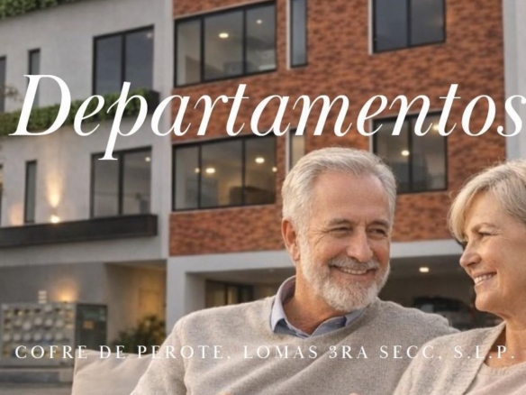 SUPER DEPARTAMENTO 110 MTS2/LOMAS 3RA SECCION/A UN COSTADO DE CLUB LOMAS RAQUET, S.L.P.