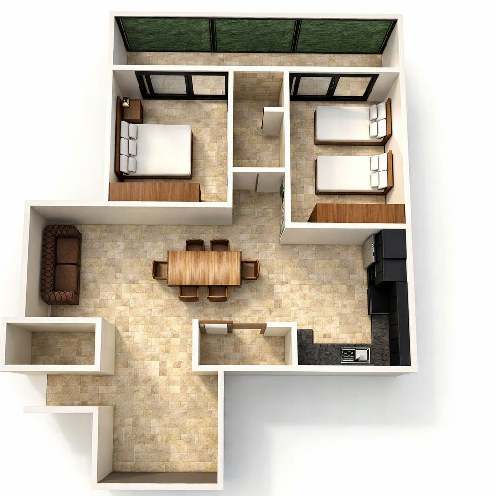DISTRIBUCIÓN ¡¡NUEVO Y EQUIPADO DEPARTAMENTO!! 110 MTS2/LOMAS 3RA SECCION/A UN COSTADO DE CLUB LOMAS RAQUET, S.L.P./ $3´590,000