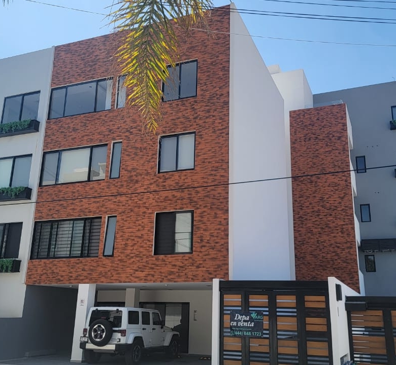 ¡¡NUEVO Y EQUIPADO DEPARTAMENTO!! 110 MTS2/LOMAS 3RA SECCION/A UN COSTADO DE CLUB LOMAS RAQUET, S.L.P./ $3´590,000