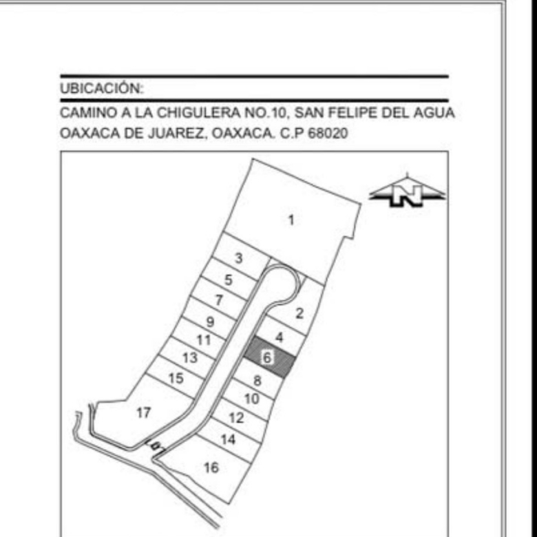 Terreno en Hacienda Maguey – San Felipe del Agua – Ultimos 8 lotes