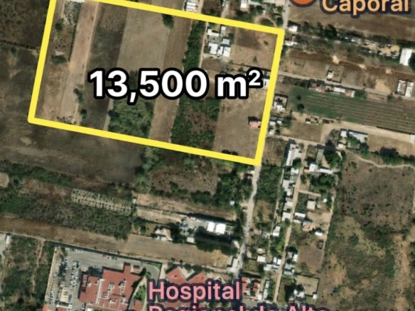 TERRENO PLANO DE 13500 M2 EN SAN BARTOLO COYOTEPEC OAXACA