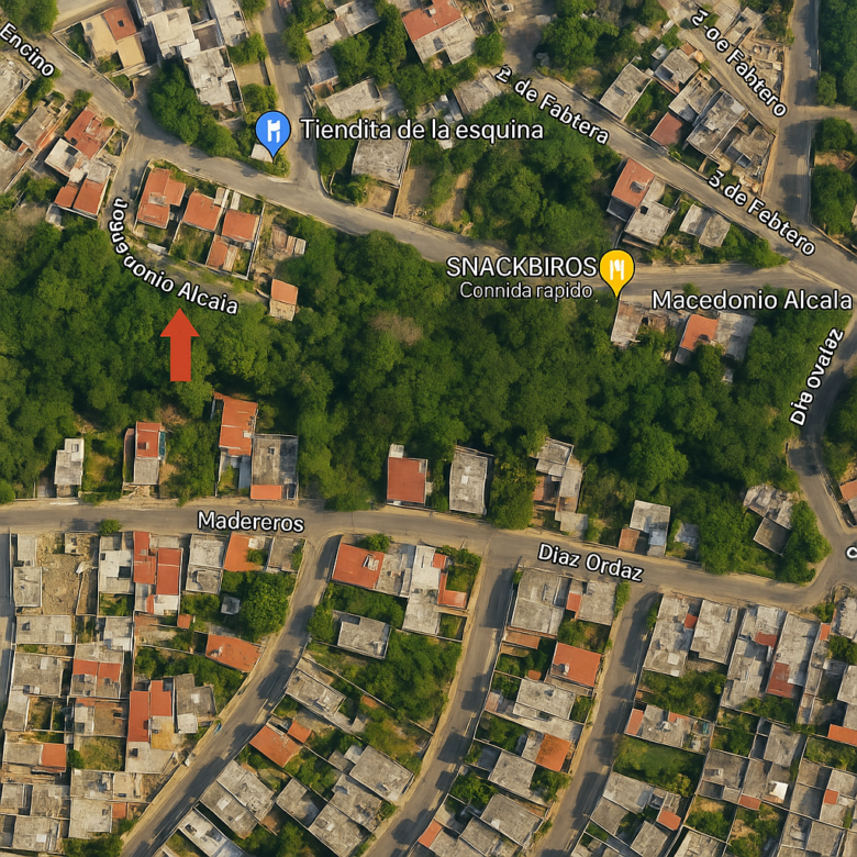 Terreno de 389 m2 en el Ejido Guadalupe Victoria. Muy cerca de La Salle