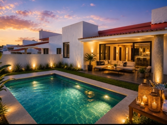 Casa sola dentro de Lomas de Cocoyoc.